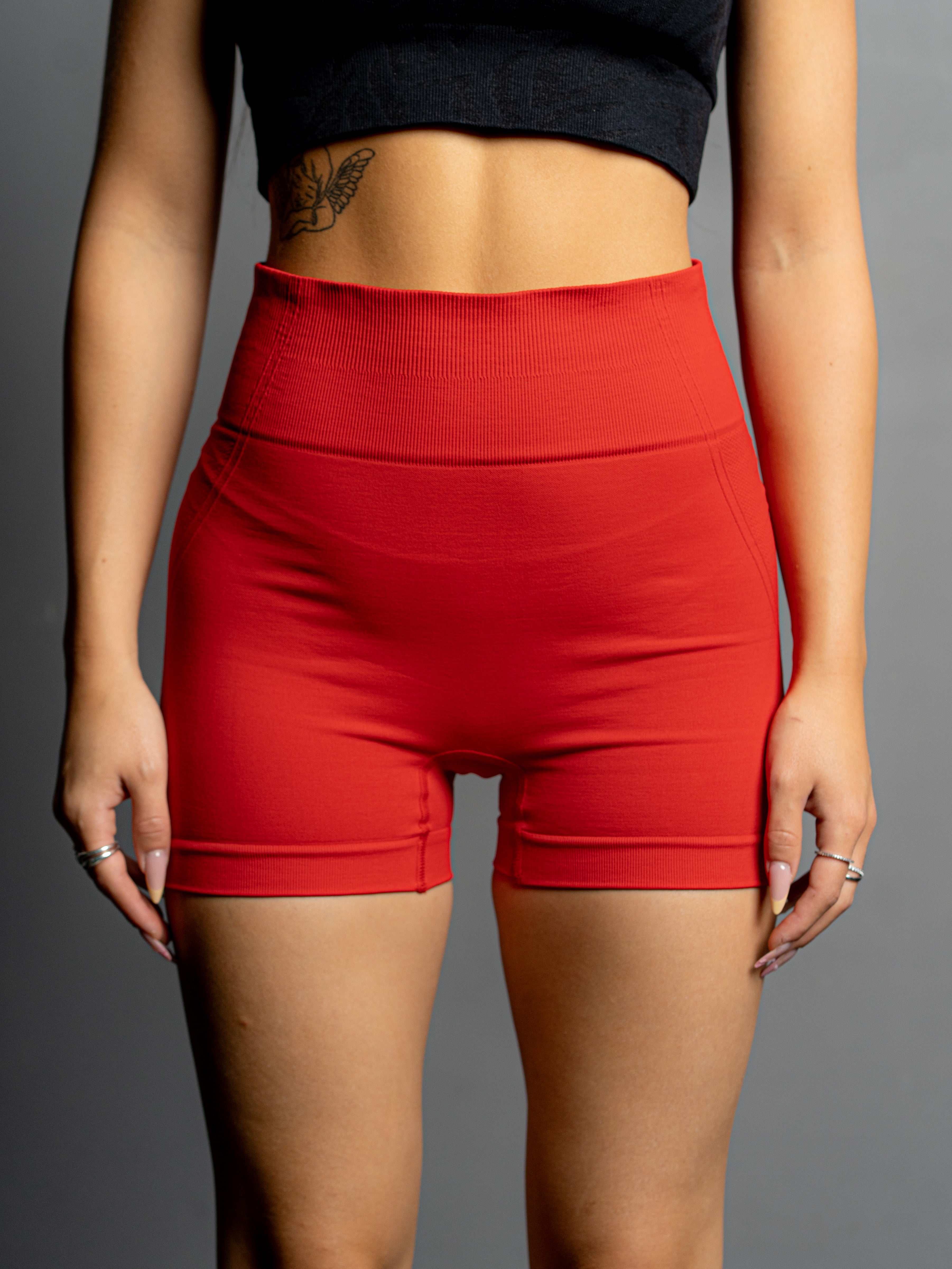 RED PUSH UP SHORT