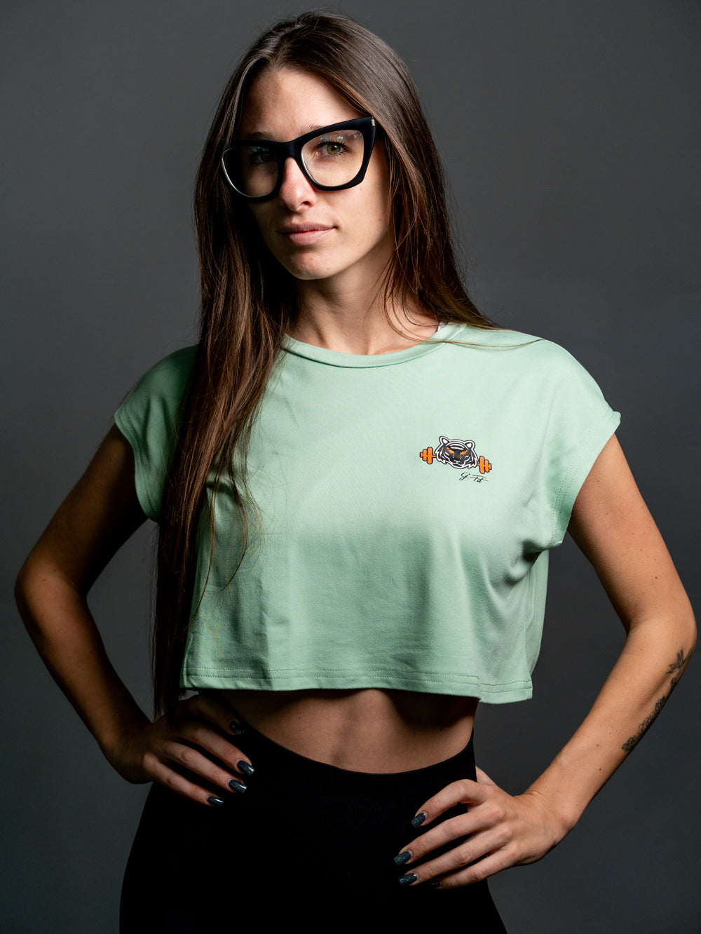 T - SHIRT CROP TOP