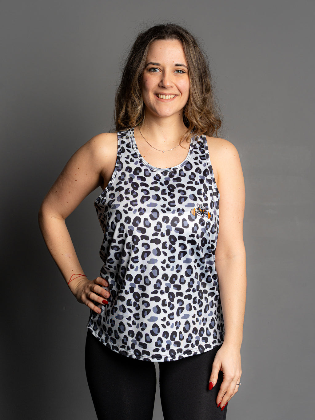 GREY WILD TANK TOP