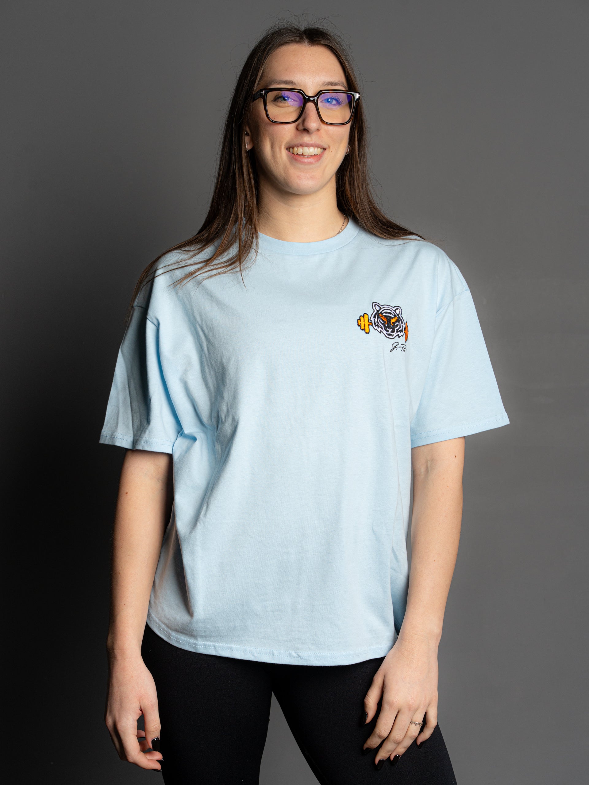 LIGHT BLUE STREET OVER T-SHIRT