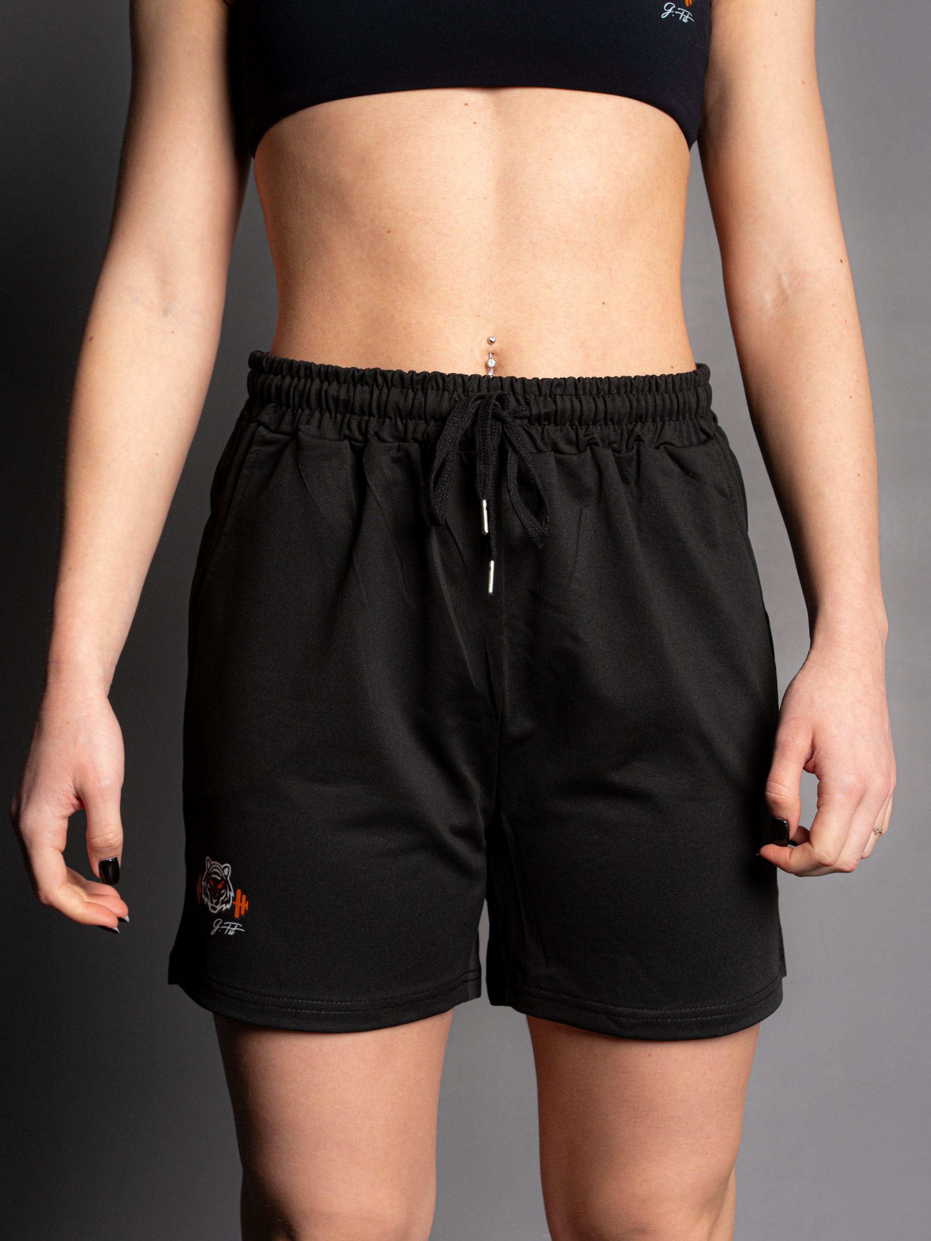 BLACK UNISEX FREESTYLE SHORT