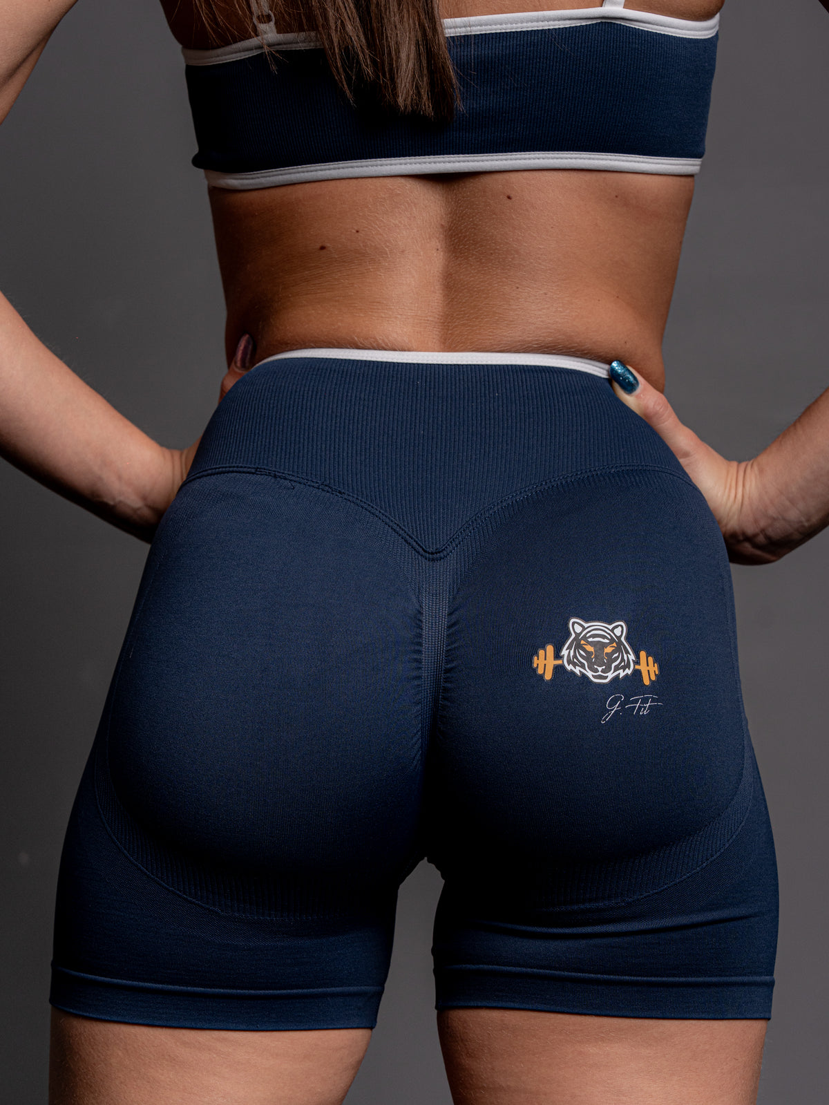 BLUE CONTRAST CYCLING SHORT
