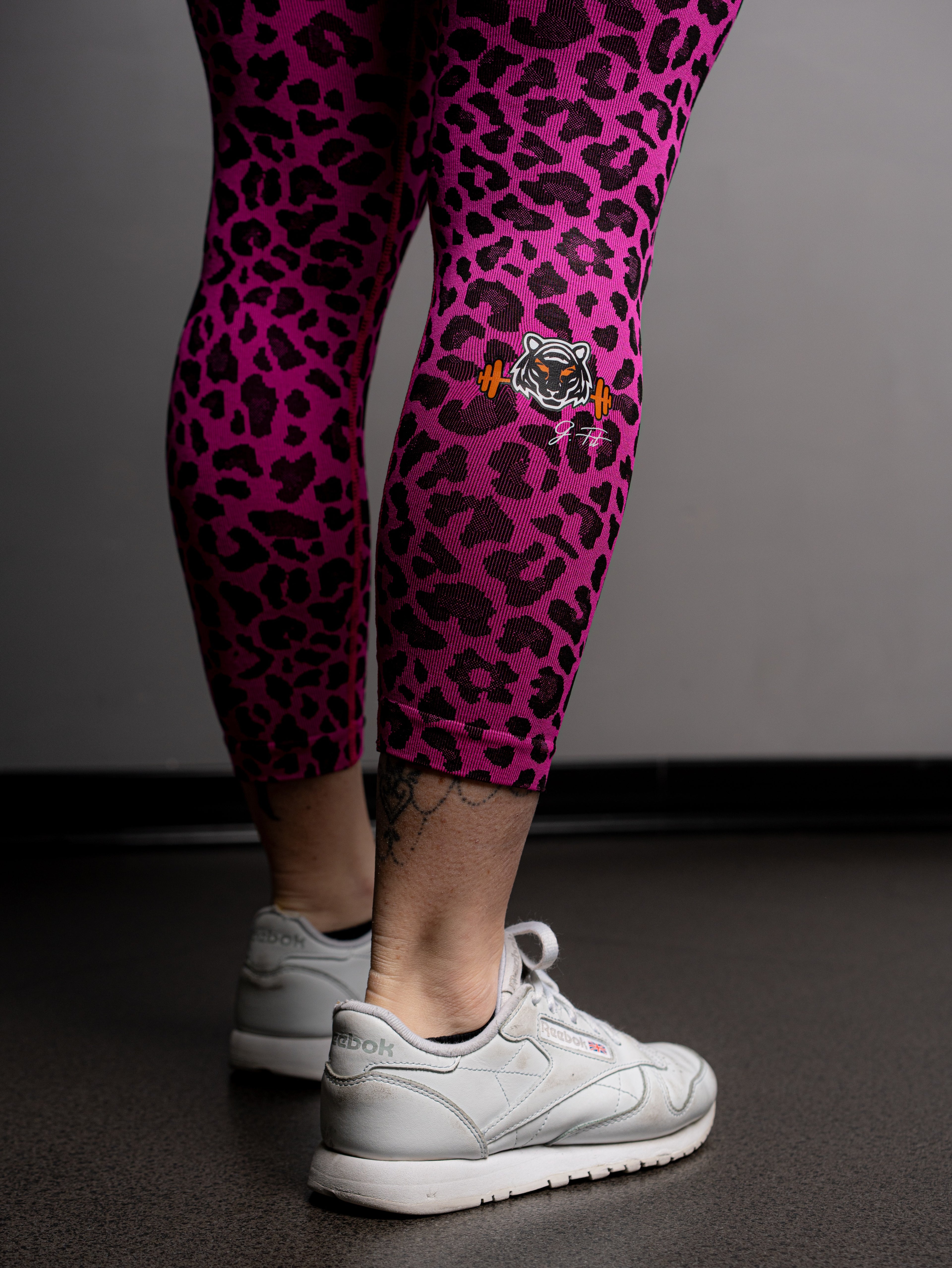 FUCSIA LEOPARD LEGGINGS
