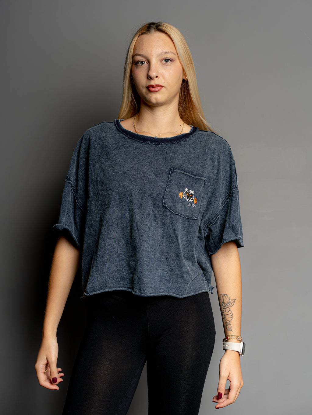BLUE STREET STYLE T-SHIRT