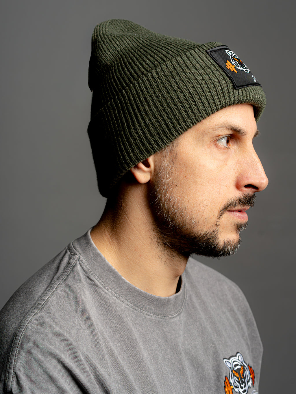 GREEN WINTER BEANIE