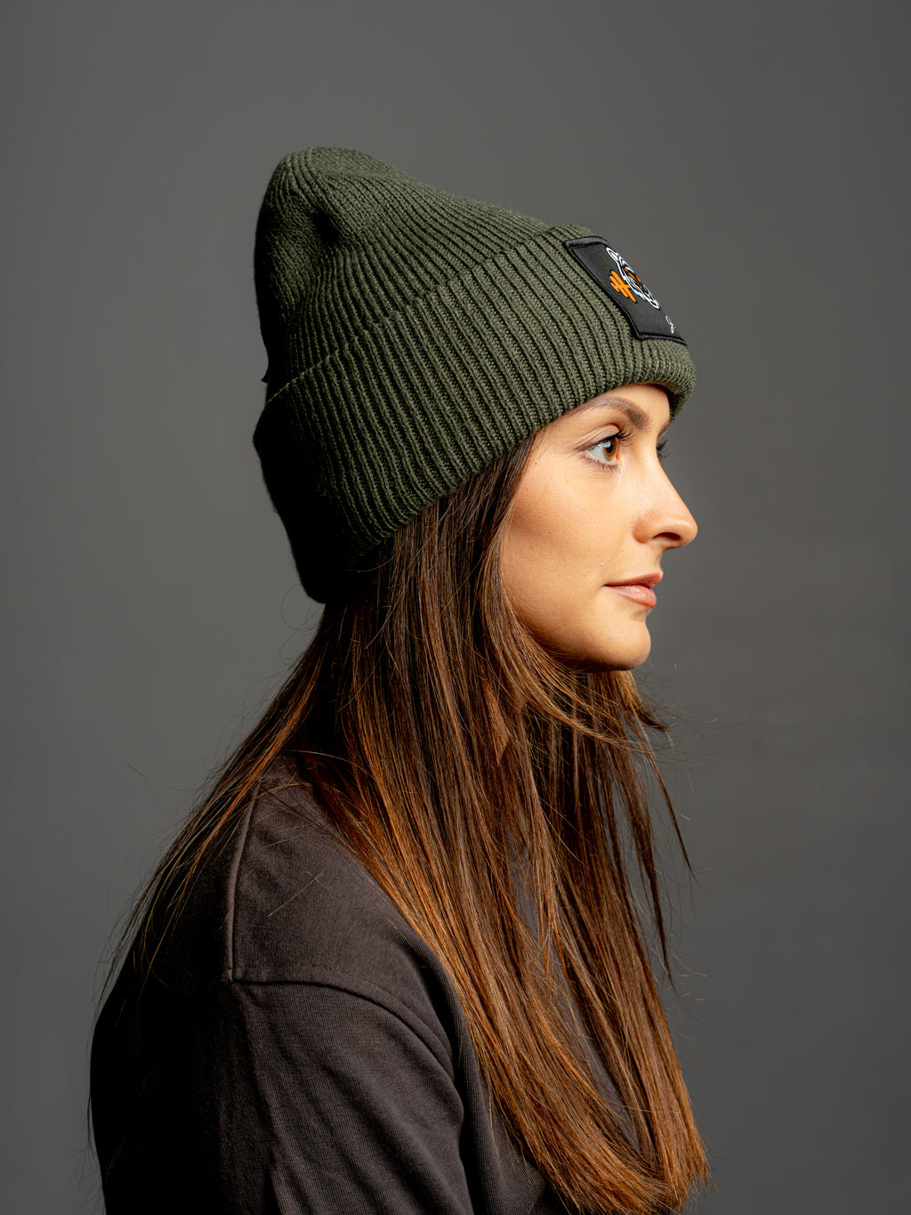 GREEN WINTER BEANIE