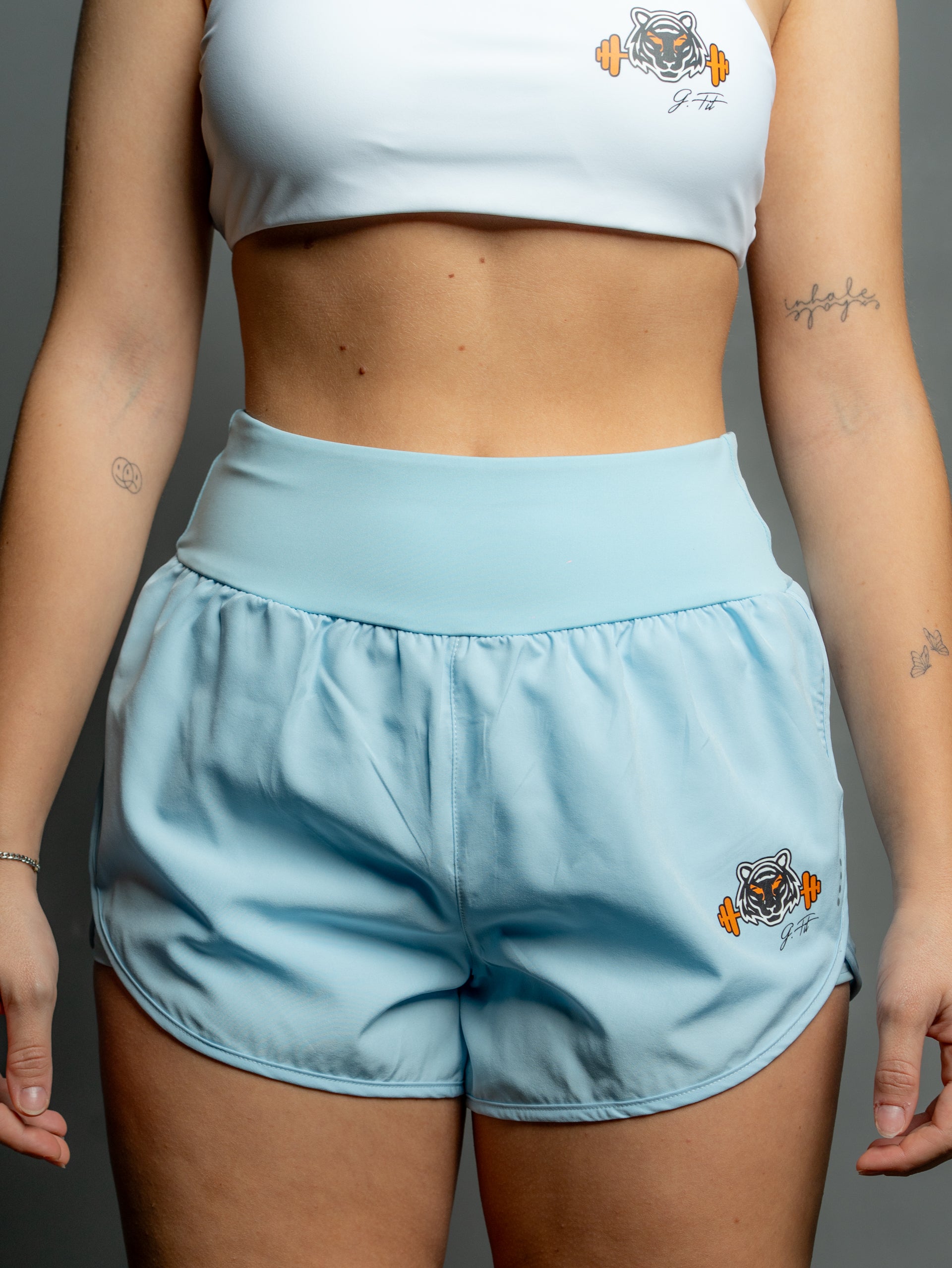 LIGHT BLUE FLOW SHORTS