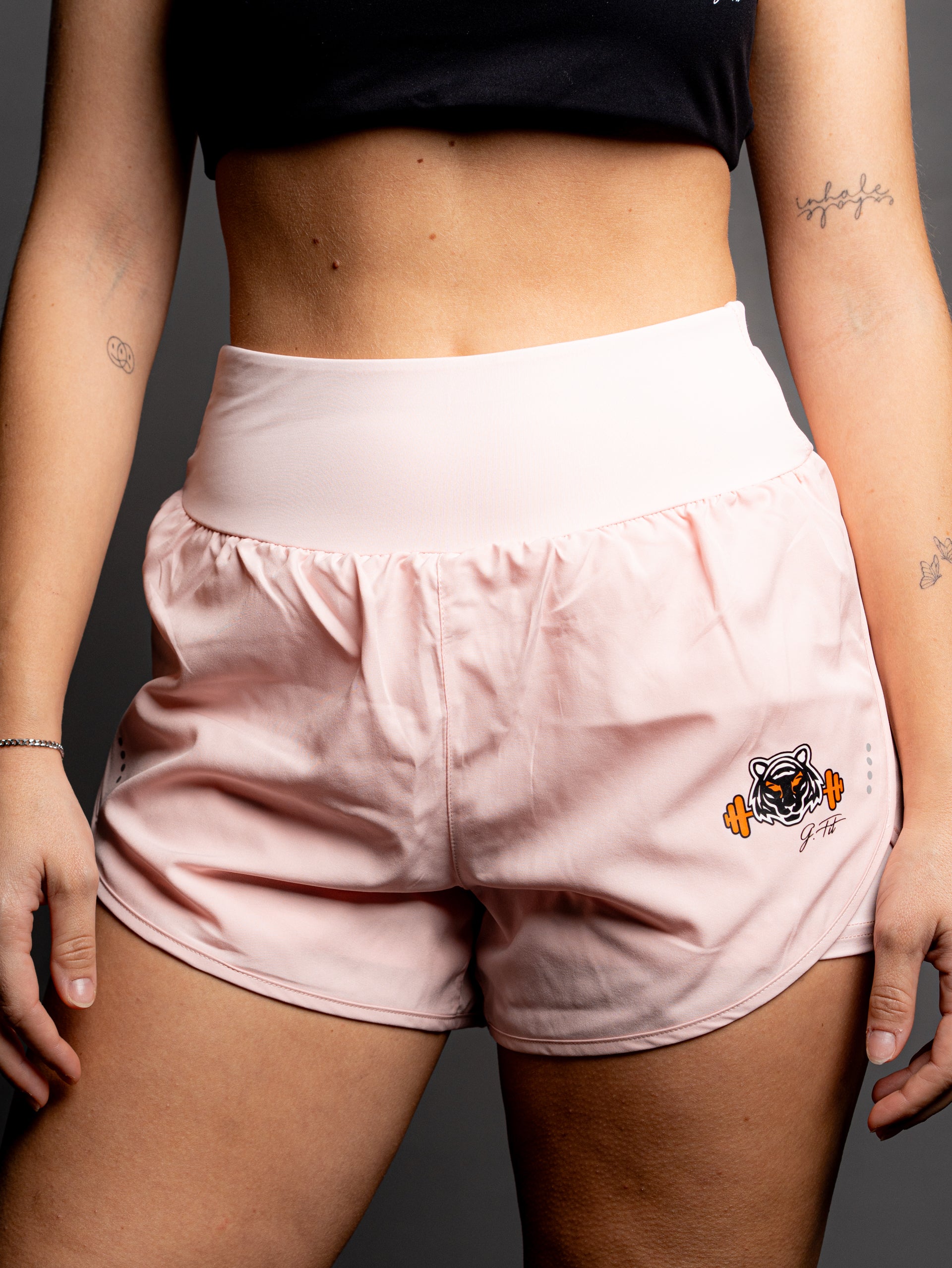 PINK FLOW SHORTS