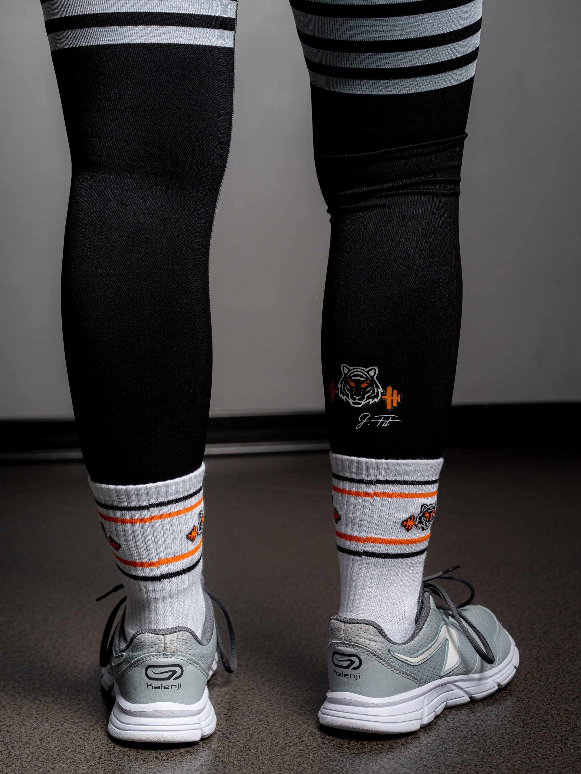 STRIPES PUSH UP LEGGINGS