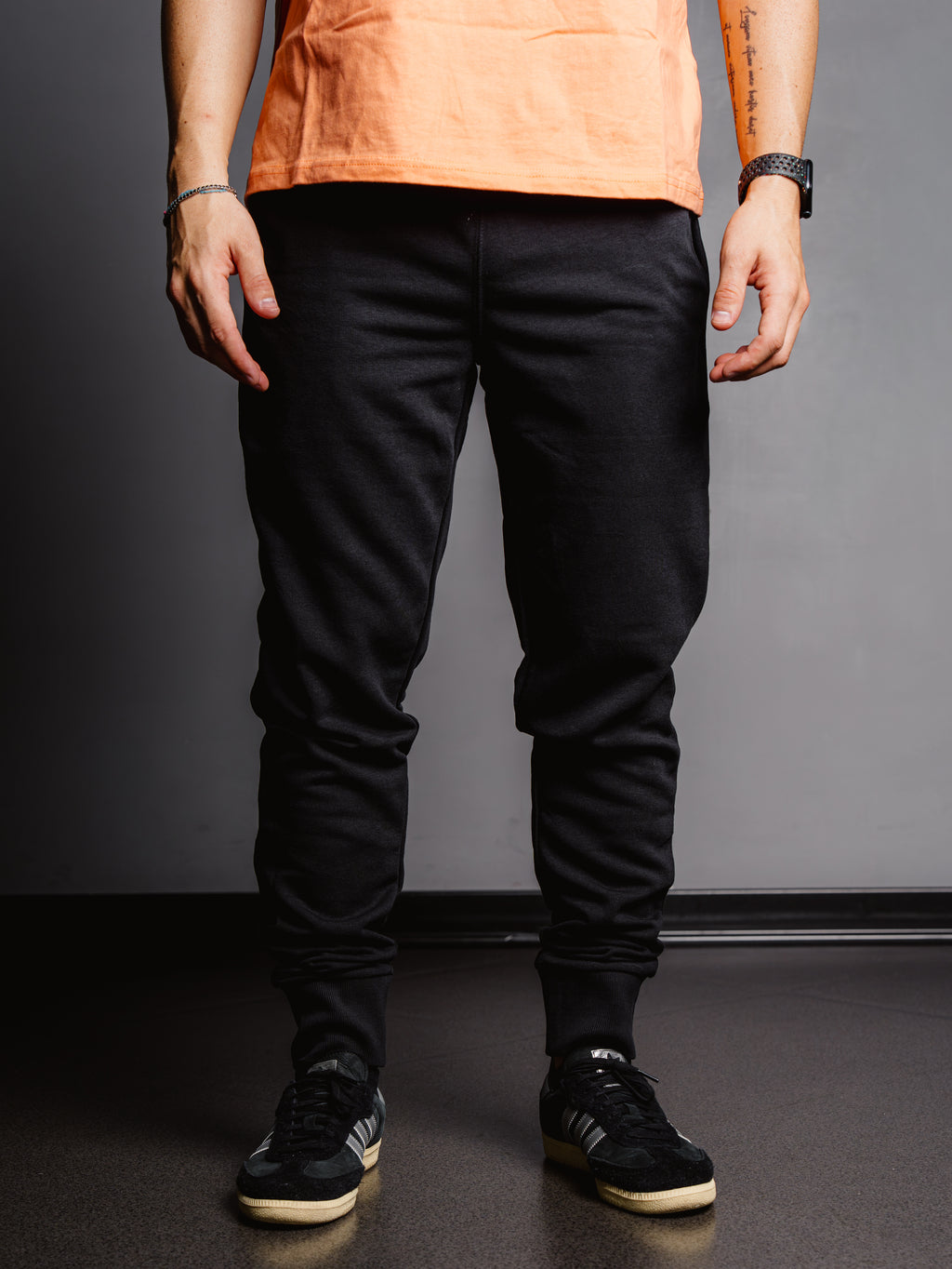 PANTALONE TUTA CON TIGRE RICAMATA - UOMO