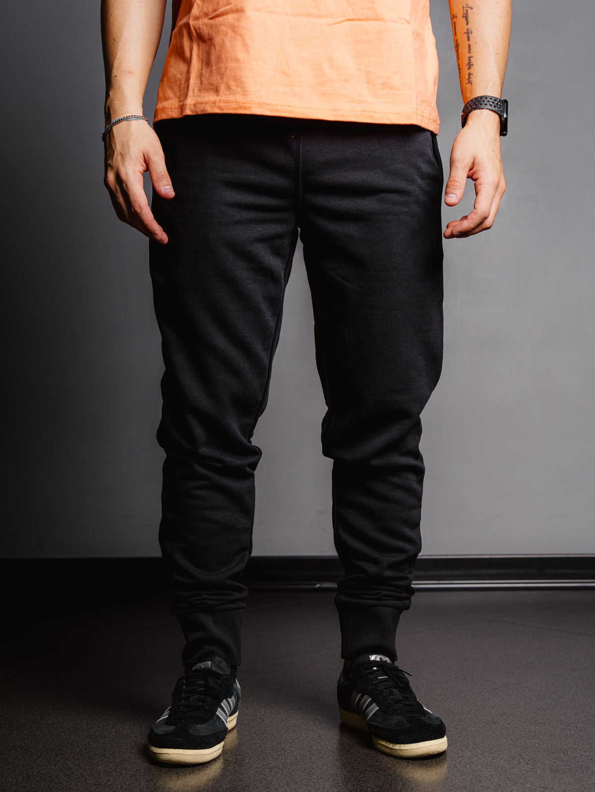 PANTALONE TUTA CON TIGRE RICAMATA - UOMO