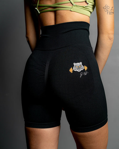 BLACK CYCLE-FIT SHORT