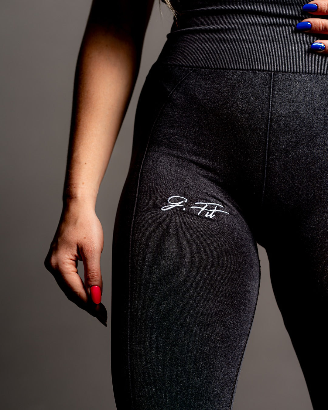 GREY SHADOW FIT LEGGINGS