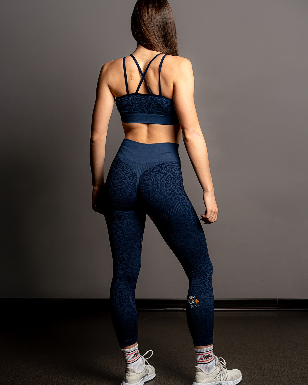 BLUE SNAKE LEGGINGS