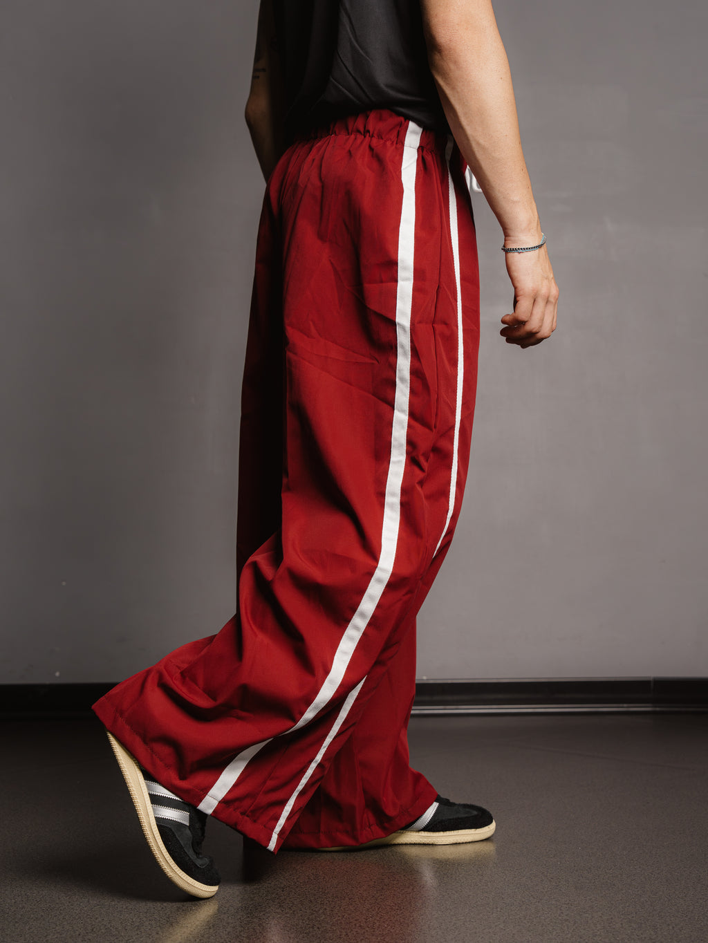 AEROBICS UNISEX PANTS BORDEAUX
