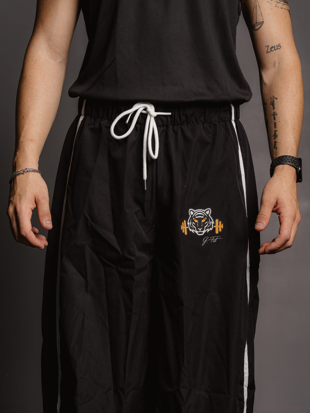 AEROBICS UNISEX PANTS BLACK