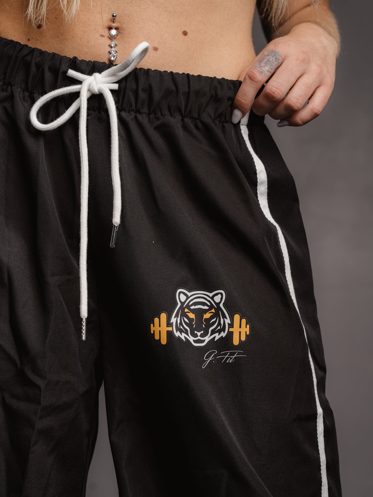 AEROBICS UNISEX PANTS BLACK