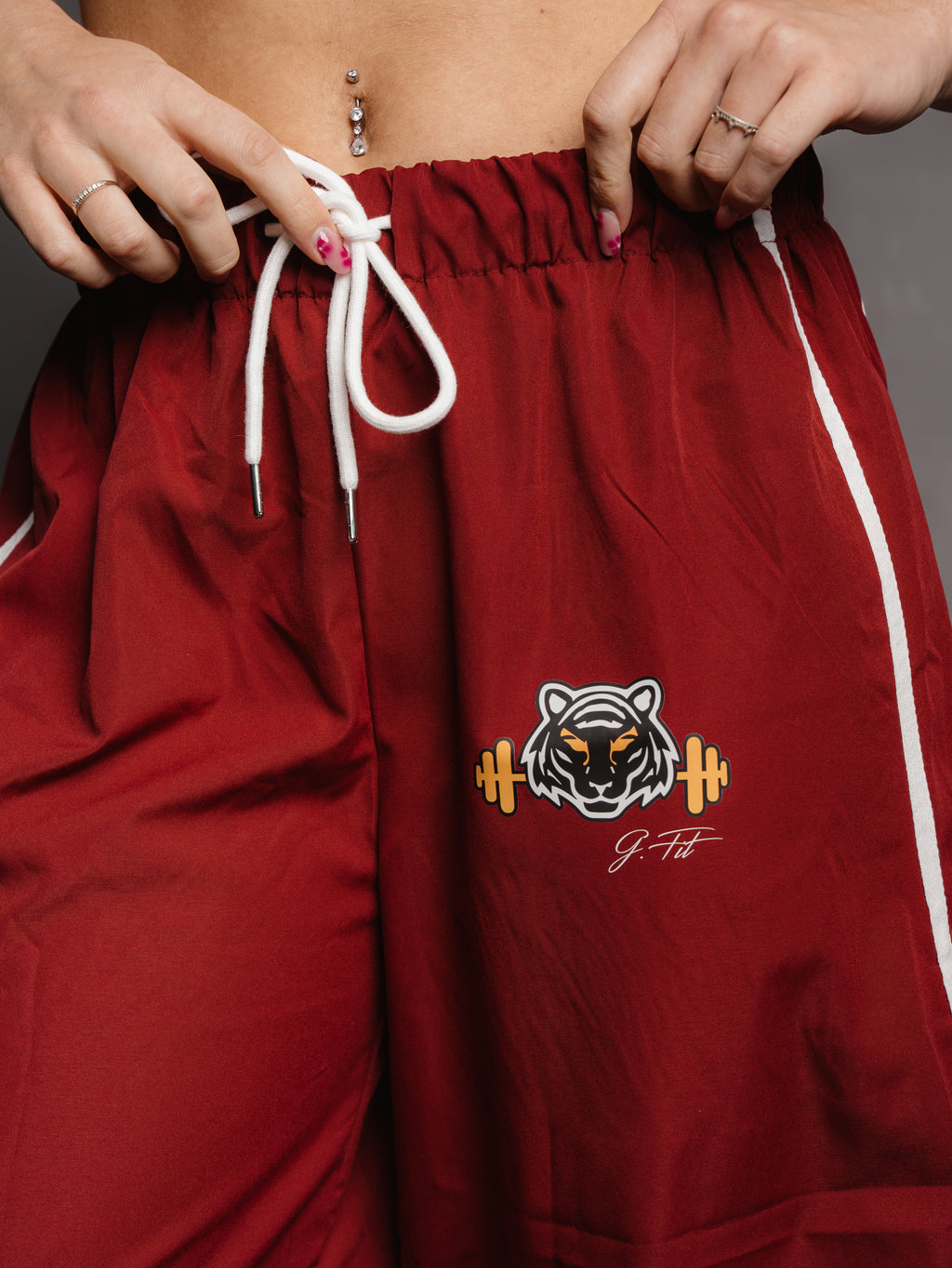 AEROBICS UNISEX PANTS BORDEAUX